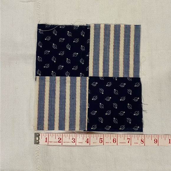 Vintage quilt blocks  - for sewing - collection of 4 blocks -crafts / display - Picture 8 of 13